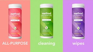 1.4K views | need a quick fix for grease + grime? as effective as our all-purpose cleaning sprays are, sometimes we just want a quick and easy solution to all our messes. enter our new all-purpose cleaning wipes! each compostable wipe packs a powerful cleaning punch with naturally derived ingredients like coconut and corn, to help turn your frowns into smiles each time a cleaning emergency pops up. #mymethod #methodhomesingapore #methodhomesg #methodSG | Method Home Singapore | Facebook