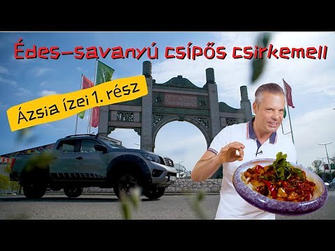 Édes - savanyú csípős csirkemell