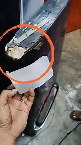 Fridge door bottom broken repair #reels #fblifestyle | Simple solutions