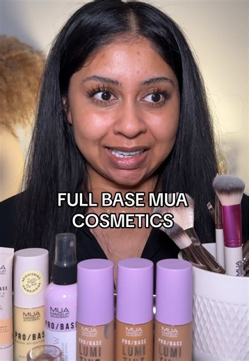 There’s a new skin tint for only £6.95🤯🤯 it’s the new @MUA Cosmetics PRO BASE Lumi Tint! I use shade W4 and the shade match is 🤌🏽 it comes in 23 shades, it’s lightweight, buildable with medium coverage! I also used: Banana Brighten Primer Double Shot Eye Brightener Lock everything in with the Dewy Makeup Fixing Spray only £4.50🤯 Available @Superdrug !! #makeup #affordablemakeup #basemakeup