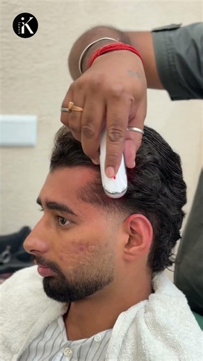 Men's Hair Spa in Hisar 💆‍♂️ Dry & Damaged Hair Transformation | Iconik Salon & Academy #Shorts