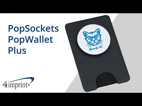 PopSockets Phone PopWallet Plus - Custom Phone Wallet by 4imprint