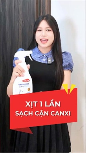 Chai xịt tẩy cặn canxi Parroti CBF500 giúp làm sạch vòi sen, kính và vòi nước. #Parroti #CBF500