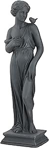 Garden Statue Greek Goddess Statue for Altar Nymph Sculpture Mythology Roman Style Outdoor Clearance Patio Yard Lawn Porch Decor Art MGO Gift 31" H