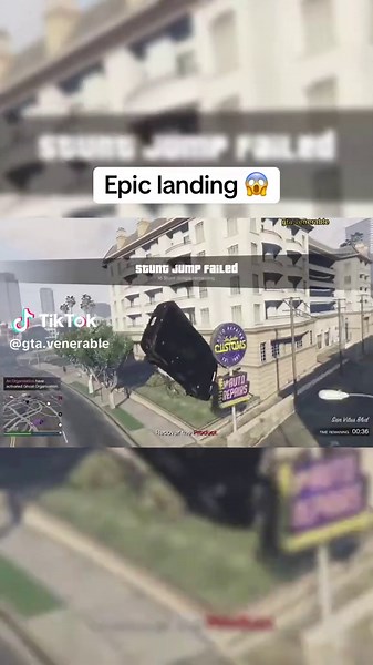 Epic Stunts in GTA 5: Unbelievable Landings!