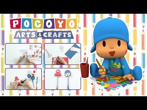 Pocoyo Arts & Crafts - Capuchones para bolígrafos | VUELTA AL COLE