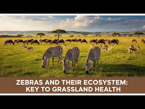 Zebras and Their Ecosystem: The Role of Zebras in Grassland Ecology | Wildlife Documentary