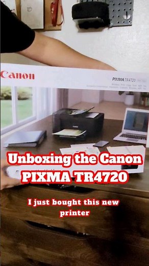 Unboxing the Canon Pixma TR4720 #shorts