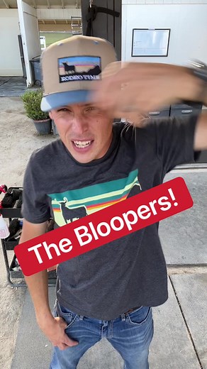 The blooper reel to the rodeo time video I posted before this one! Check it out! #horsesandhumor #horse #rodeo #cowboy #equestrian