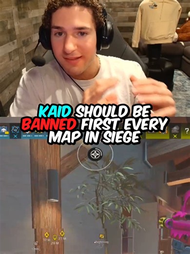 Ricci Explains Why Kaid Should Be Banned First Every Map In Siege #ricci #siege #r6 #r6klippin #rainbowsixsiege