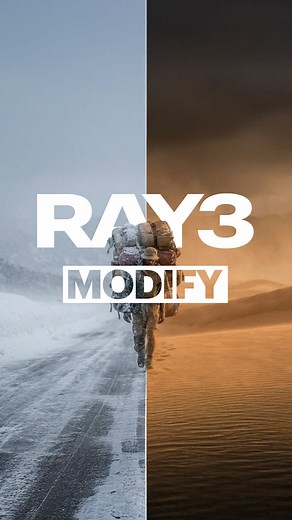 Ray3 Modify: Enhance Your Video Production Efforts