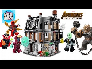 Lego Avengers infinity war Sanctum sanctorum showdown 76108 review fr