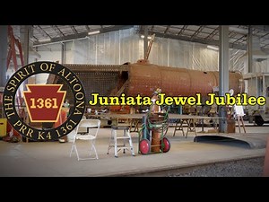 Juniata Jewel Jubilee - An update on PRR K4 #1361