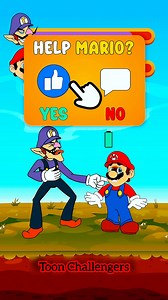 Mario vs Waluigi: The ultimate showdown ! 🎮🔋 Who will be crowned the battery champion ? | Toon Challengers