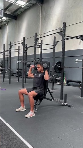 Seated Dumbbell Overhead Press