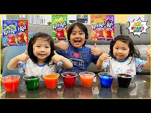 Ryan coloring Easter eggs with Kool-aid! Fun DIY Kids activities! - Videos For Kids