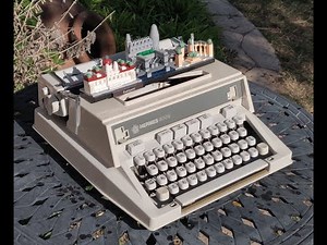 Hungarian Hermes 3000 Typewriter Review & Remembrance of Radio Free Europe