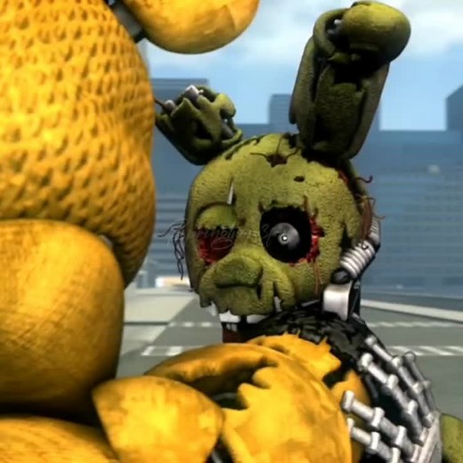 Springtime Adventures of Animated Robots and Animals