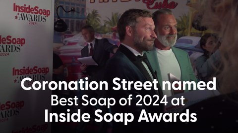 Coronation Street named Best Soap of 2024 at Inside Soap Awards