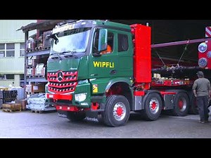 Schiebebühne Meiringen Schwertransport