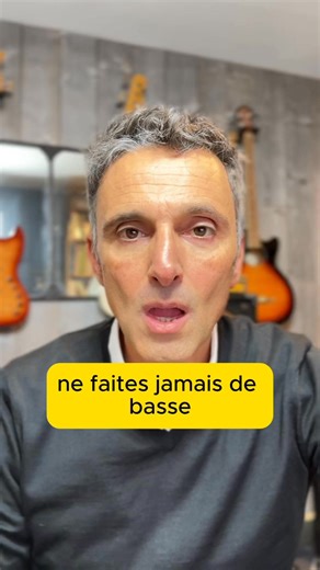 Ne faites jamais de basse ! A moins que… #formationbasse #debuterlabasse | Daniel Durand