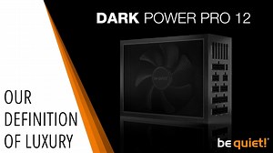 Cutting-Edge Technologies and Performance The be quiet! Dark Power Pro 12 offers 80 PLUS Titanium efficiency and world class performance due to fully digital control and frameless fan concept. The most technologically-advanced PSU be quiet! has ever built. More information: https://www.bequiet.com/en/lp/darkpowerpro12 | Be quiet! (English)