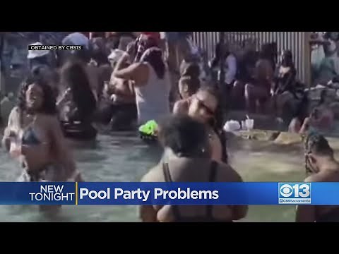 Pool Party Gone Wrong In Lodi, Police Intervene
