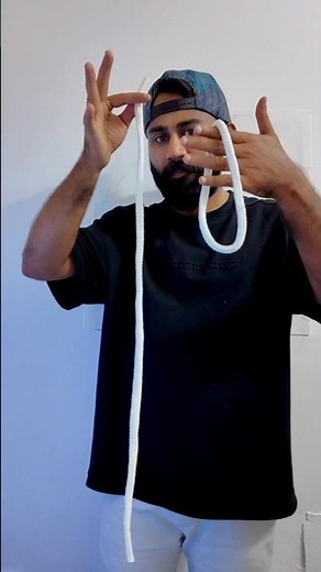 Rope loop magic #tricks #magic