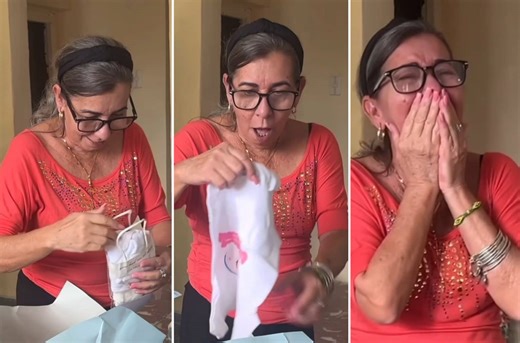 La emotiva sorpresa de la youtuber Dina Stars a su madre en Cuba al anunciarle que será abuela