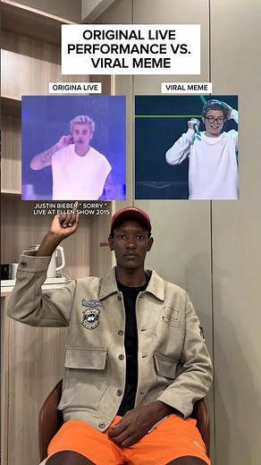 JUSTIN BIEBER VS. VIRAL MEME " SORRY " #shorts #viral #justinbieber