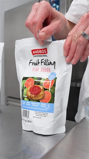 1.3K views | Chef Ginger Niles ensures that her guava tart is packed with flavor by utilizing real Pink Guava Fruit Filling from Andros Professional Guava Mousse | Guava Gel | Mandarin Orange | Citrus Milk Crumb #sponsored by @androspro_us @androschef #chefsroll #rollwithus #androsprofessional #crfeaturesandros | Chef's Roll | Facebook