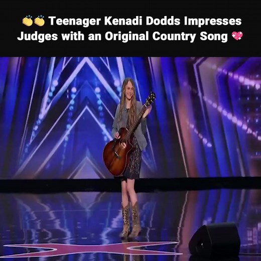 “Teenager Kenadi Dodds Impresses ‘America’s Got Talent’ Judges with Her Original Country Song” | Magic on Stage