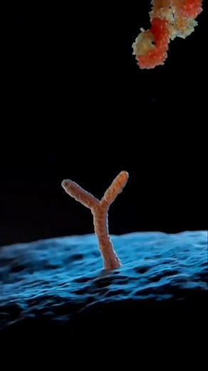 Biochemistry_guide on Instagram: "🧬 Antibodies in Action! Watch how antibodies precisely bind to specific cell surface receptors — a critical step in immune defense and targeted therapy. 🔬✨ From diagnostics to drug delivery, this lock-and-key mechanism is at the heart of modern biomedicine. #AntibodyBinding #CellReceptors #Immunology #MolecularBiology #TargetedTherapy #Biotech #LifeSciences #ScienceExplained #CellBiology #ImmuneSystem #ScienceEducation #CSIRNET #BiochemistryGuide #Microscopy #