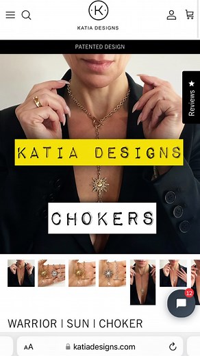 Choker collection is on fire This elegant and fun accessory has been our bestseller since it’s introduction for a reason… it’s totally badass❤️ Beautiful by itself…. Beautiful with another Katia designs piece ✨ #katiadesigns #choker #empoweredwomenempowerwomen #empower #empoweringwomen | Katia Designs | Facebook