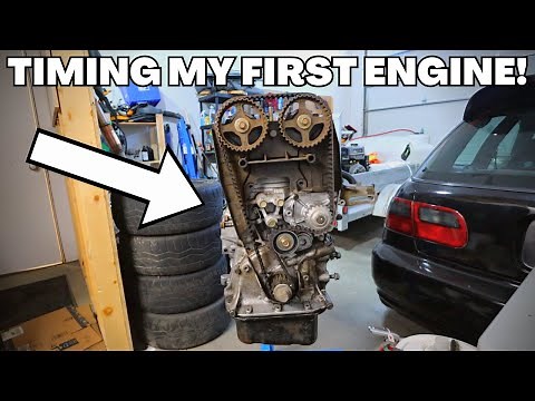 REPLACING MY B SERIES TIMING BELT!