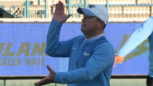 Tulane holds first scrimmage of the Will Hall era