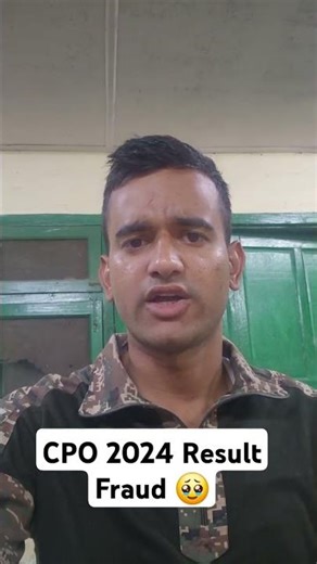 SSC CPO Result Fraud #ssccpo #ssccpo2024 #ssccporesult