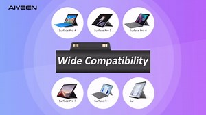 Surface Charging Adapter, Support PD up to 45W (15V/3A) Fast Charging, USB C Female to Surface Magnetic Charging Connector for Microsoft Pro7/6/5/4 Surface Laptop 3/2/1, Surface Book, Surface Go