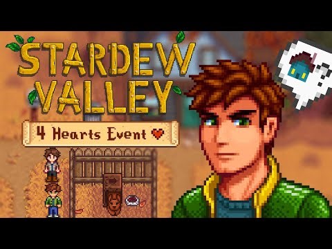 Stardew Valley - Alex 4 Heart Event