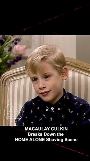 "He'd like, put some on me to see how much it burns" - MACAULAY CULKIN Prep for the Shaving Scene