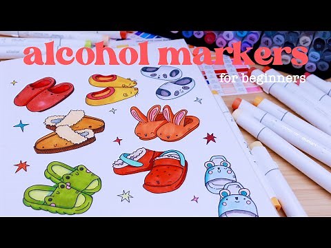 Beginners Need to Know Tips for using Alcohol Markers | With Ohuhu!