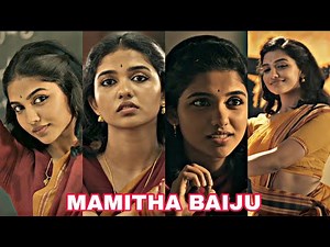Mamitha Baiju in tamil movie and face vertical edit, face expression #face #closeup #vertical