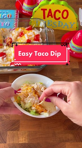 Customizable Easy Taco Dip Recipe