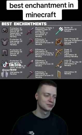 Best Enchantment in Minecraft