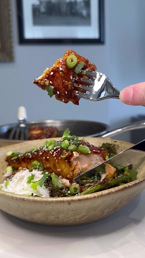 Asian Style Honey Glazed Salmon Recipe | Easy and Delicious
