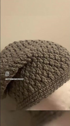 HOW TO CROCHET A SLOUCHY HAT | full pattern tutorial