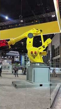 IMTS 2026 Fanuc robot lifting corvette full sequence