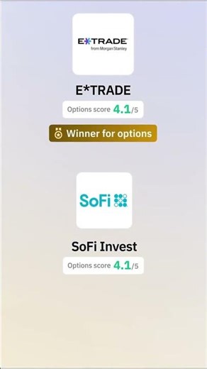 E*TRADE vs SoFi Invest: Stocks, Options, Futures, Margin or Crypto?
