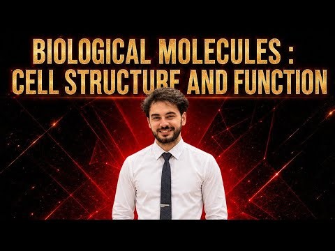 One shot MDCAT:BIOLOGICAL MOLECULE AND CELL STRUCTURE AND FUNCTION