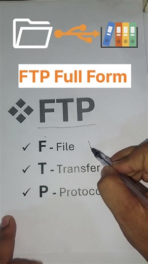 FTP Full Form | FTP | Full Form of FTP #shortsfeed #fullform